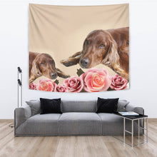 Load image into Gallery viewer, Cute Irish Setter Dog Print Tapestry-Free Shipping