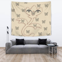 Load image into Gallery viewer, Butterfly Eyes Print Tapestry-Free Shipping