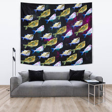 Load image into Gallery viewer, Common Hatchetfish Print Tapestry-Free Shipping
