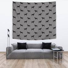 Load image into Gallery viewer, Curly Coated Retriever Dog Pattern Print Tapestry-Free Shipping