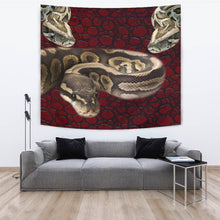 Load image into Gallery viewer, Burmese Python Print Tapestry-Free Shipping