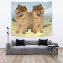 Load image into Gallery viewer, Chow Chow Dog Print Tapestry-Free Shipping