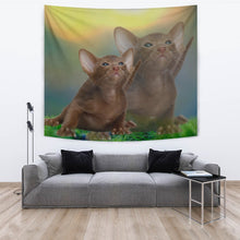 Load image into Gallery viewer, Cute Oriental Shorthair Cat Print Tapestry-Free Shipping