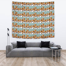 Load image into Gallery viewer, Cardigan Welsh Corgi Dog Pattern Print Tapestry-Free Shipping
