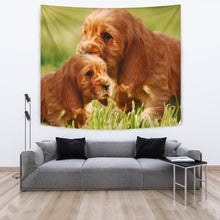 Load image into Gallery viewer, Cute Cocker Spaniel Puppy Print Tapestry-Free Shipping
