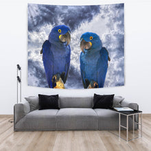 Load image into Gallery viewer, Cute Hyacinth Macaw Print Tapestry-Free Shipping