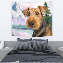 Load image into Gallery viewer, Cute Airedale Terrier Print Tapestry-Free Shipping