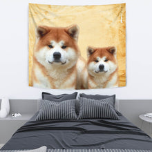 Load image into Gallery viewer, Cute Akita Inu Dog Print Tapestry-Free Shipping