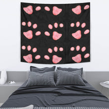 Load image into Gallery viewer, Cat Paws Print Tapestry-Free Shipping