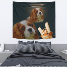 Load image into Gallery viewer, Cavalier King Charles Spaniel Print Tapestry-Free Shipping