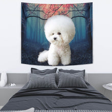 Load image into Gallery viewer, Cute Bichon Frise Print Tapestry-Free Shipping