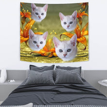 Load image into Gallery viewer, Cute Burmilla Cat Print Tapestry-Free Shipping