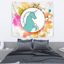 Load image into Gallery viewer, Colorful Unicorn Print Tapestry-Free Shipping