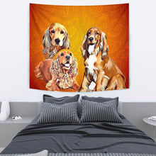 Load image into Gallery viewer, Cocker Spaniel Print Tapestry-Free Shipping