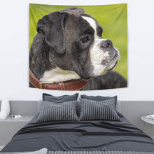 Load image into Gallery viewer, Boxer Dog Dotted Art Print Tapestry-Free Shipping