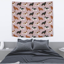 Load image into Gallery viewer, Cavalier King Charles Spaniel Dog Pattern Print Tapestry-Free Shipping