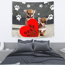 Load image into Gallery viewer, Cute Chihuahua Puppies Print Tapestry-Free Shipping