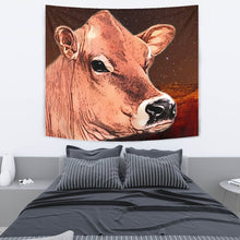 Load image into Gallery viewer, Cute Jersey Cattle (Cow) Print Tapestry-Free Shipping