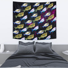 Load image into Gallery viewer, Common Hatchetfish Print Tapestry-Free Shipping