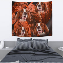 Load image into Gallery viewer, Cute Irish Red and White Setter Print Tapestry-Free Shipping