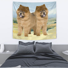 Load image into Gallery viewer, Chow Chow Dog Print Tapestry-Free Shipping