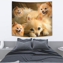 Load image into Gallery viewer, Cute Pomeranian Print Tapestry-Free Shipping