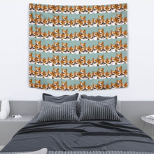 Load image into Gallery viewer, Cardigan Welsh Corgi Dog Pattern Print Tapestry-Free Shipping