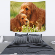 Load image into Gallery viewer, Cute Cocker Spaniel Puppy Print Tapestry-Free Shipping