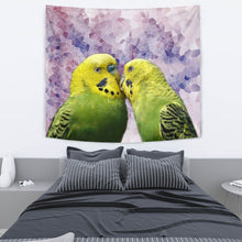 Load image into Gallery viewer, Budgerigar Parrot Print Tapestry-Free Shipping