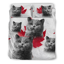 Load image into Gallery viewer, Cute British Shorthair Print Bedding Set- Free Shipping
