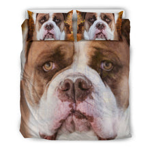 Load image into Gallery viewer, Bulldog Print Bedding Set- Free Shipping