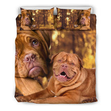 Load image into Gallery viewer, Cute Bordeaux Mastiff Print Bedding Set- Free Shipping