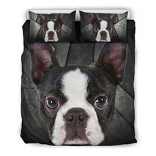 Load image into Gallery viewer, Cute Boston Terrier Print Bedding Set- Free Shipping