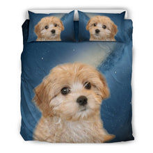 Load image into Gallery viewer, Cavapoo Dog Print Bedding Set- Free Shipping