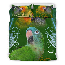 Load image into Gallery viewer, Conure Parrot Print Bedding Sets-Free Shipping