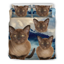 Load image into Gallery viewer, Cute Burmese Cat Print Bedding Set- Free Shipping