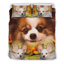 Load image into Gallery viewer, Cute Papillon Dog Print Bedding Set- Free Shipping