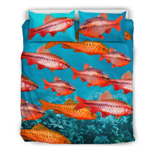 Load image into Gallery viewer, Cherry Barb Fish Print Bedding Set-Free Shipping