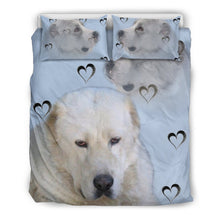 Load image into Gallery viewer, Central Asian Shepherd Dog Love Print Bedding Sets-Free Shipping