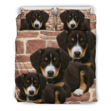Load image into Gallery viewer, Cute Entlebucher Mountain Dog Print Bedding Set- Free Shipping