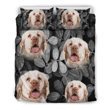 Load image into Gallery viewer, Cute Clumber Spaniel Dog Print Bedding Set- Free Shipping