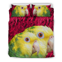 Load image into Gallery viewer, Cute Amazon Parrot Art Print Bedding Set-Free Shipping
