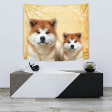Load image into Gallery viewer, Cute Akita Inu Dog Print Tapestry-Free Shipping