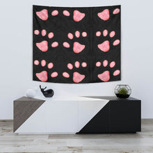 Load image into Gallery viewer, Cat Paws Print Tapestry-Free Shipping