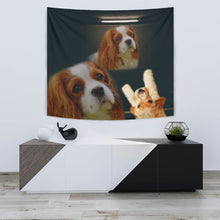Load image into Gallery viewer, Cavalier King Charles Spaniel Print Tapestry-Free Shipping