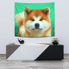 Load image into Gallery viewer, Cute Akita Dog Print Tapestry-Free Shipping