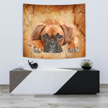 Load image into Gallery viewer, Boxer Dog Print Tapestry-Free Shipping