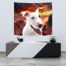 Load image into Gallery viewer, Cute Bull Terrier Print Tapestry-Free Shipping
