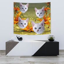 Load image into Gallery viewer, Cute Burmilla Cat Print Tapestry-Free Shipping