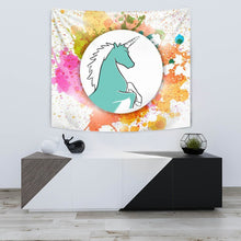 Load image into Gallery viewer, Colorful Unicorn Print Tapestry-Free Shipping